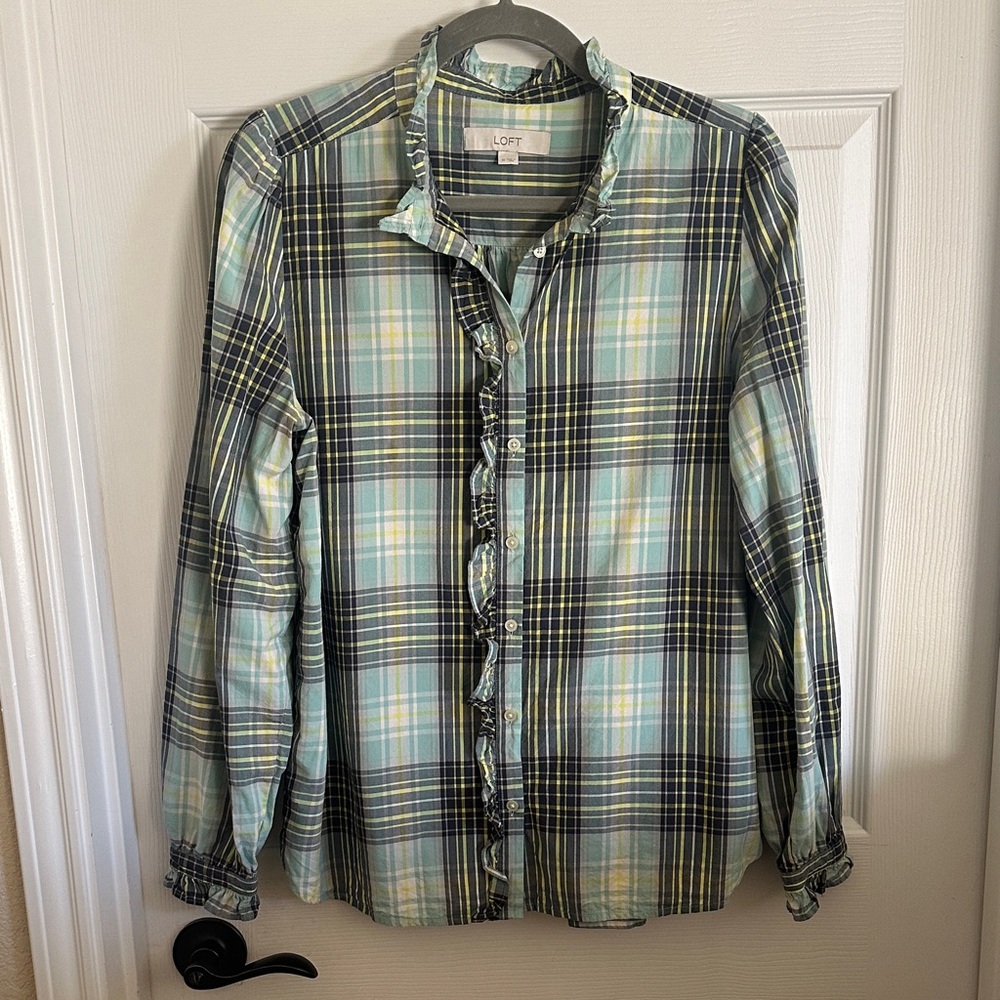 LOFT Plaid Shirt